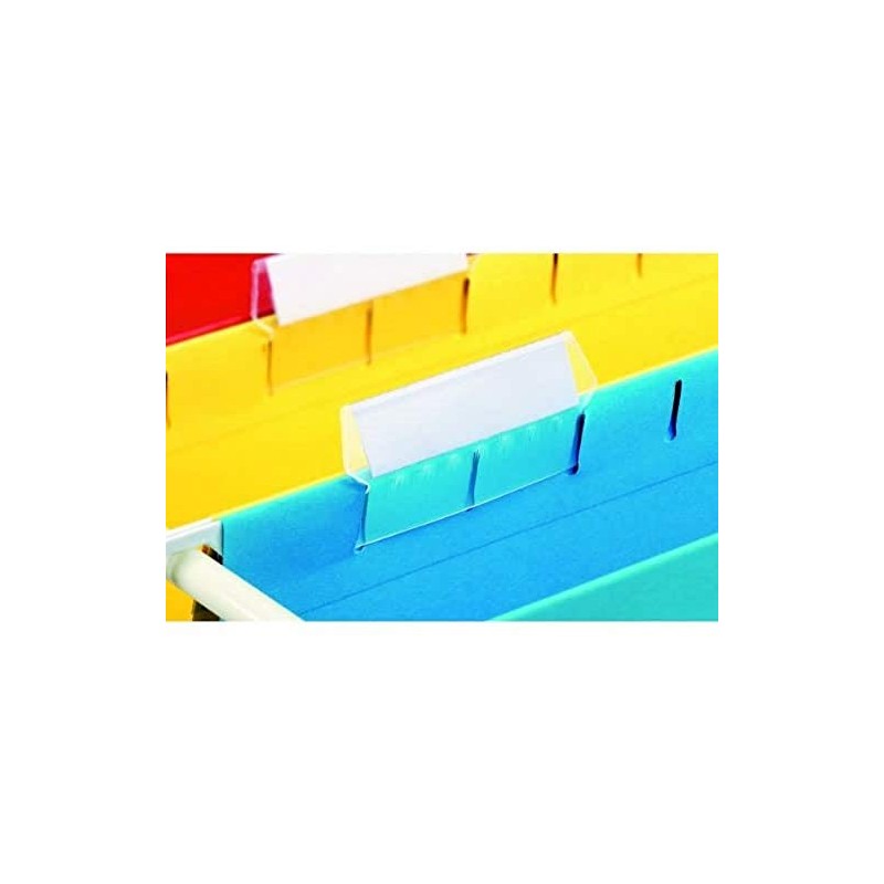 Esselte Classic Label Holders with Labels for Classic Suspension Files,