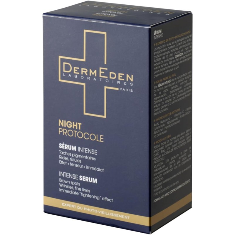 Dermeden - Protocolo Nocturno Intenso Suero Antiedad 30ml