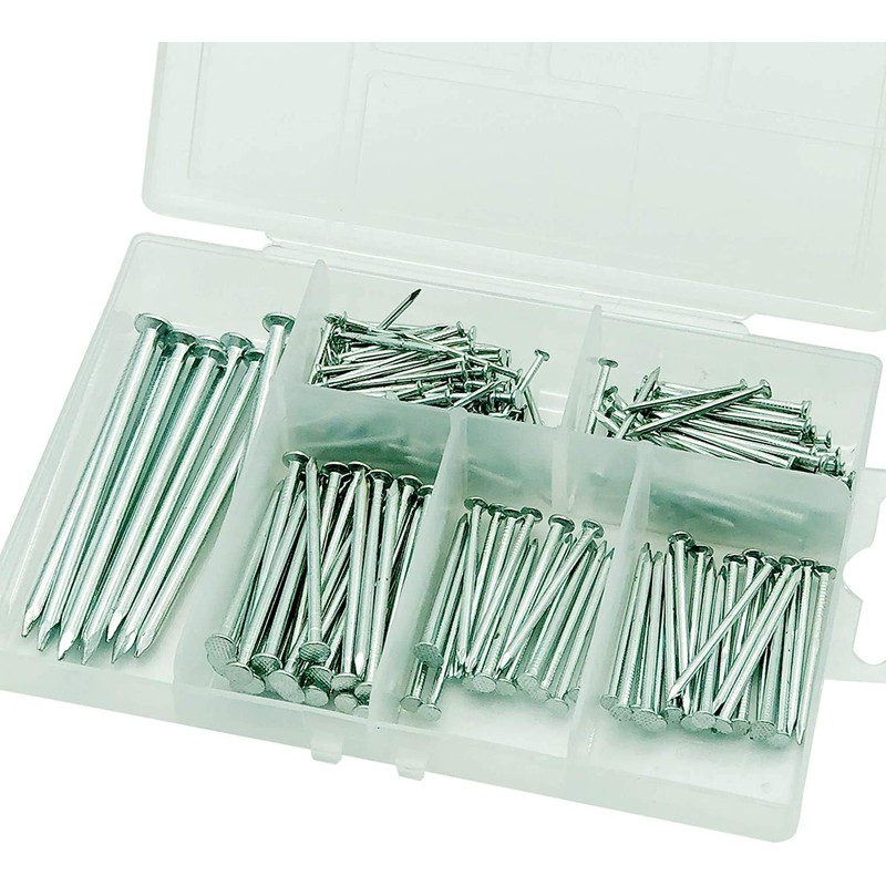 250pk Hardware Assorted Nails Set