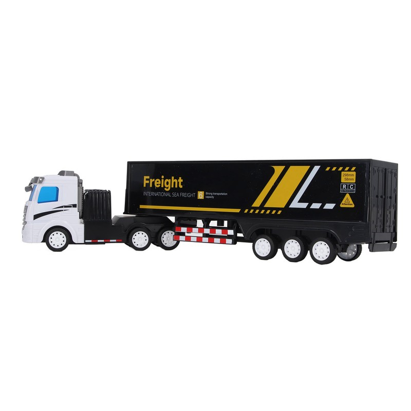 Container Truck Toy High Simulation Extended Carriage Container Trailer Model