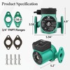 AB 110V Circulation Pump, 130W 13 GPM Hot Water Recirculating
