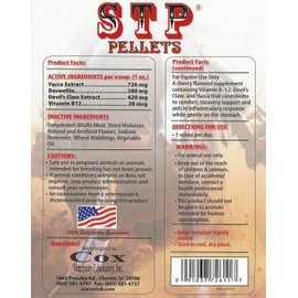 STP EZE-GO Packs. Pelleted Equine Supplement Helps Relieve Pain and Inflammation. Highly Palatable. Convenient, Pre-measured Packs. Safe, Natural Ingredients. 80-Day Supply. Made in USA.