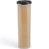 Tall Clear Spaghetti Pasta Container Storage With Lid.Multi-Purpose Kitchen Pantry