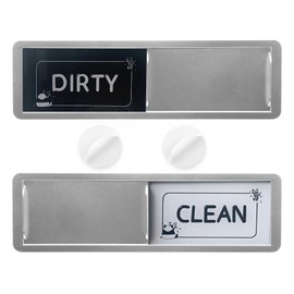 COWANIEE Dishwasher Magnet Clean Dirty Sign,Non-Scratch Strong Magnetic Backing for All Dishwashers