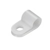 sourcing map Nylon R-type cable clamps, cable clamps, fits wire