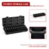 EMENTOL 3/8" Drive Impact Socket Set, 27PCS, Metric(7mm to 19mm),