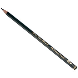 Faber-Castell 119004 - Bleistift Castell 9000, Härtegrad 4B, 1 Stück