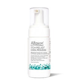 Alfason Itch Relief Coolmousse 100 ml - For Dry, Irritated and Itchy Skin. Moisturises and soothes itchy and sensitive skin in 60 seconds