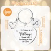 Thank You Gifts for Women Men - Adoption Day Keychain