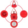 Bag for Tonies Characters and Toniebox, Red Tote Bag for
