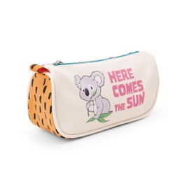 NICI Koala Pencil Case 21 x 7 x 10.5 cm Colourful - Practical Pencil Case for Girls and Women, School Bag, Office or Cosmetic Pencil Case