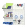 Wall Control Pegboard Hobby Craft Pegboard Organizer Storage Kit with