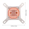 KOMBIUDA Appearance Water-Cooled CPU Water Block Laptop Cooling CPU Cooler