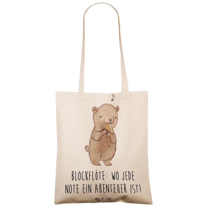 Mr. & Mrs. Panda Adventure Recorder Carry Bag Gift Sheet