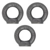 Ring Nuts M10 DIN 582 C15E Pack of 3 Eyelet