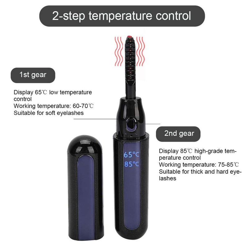 Electric Eyelash Curler, Fast Heating, Durable Eyelash Curler Tool with