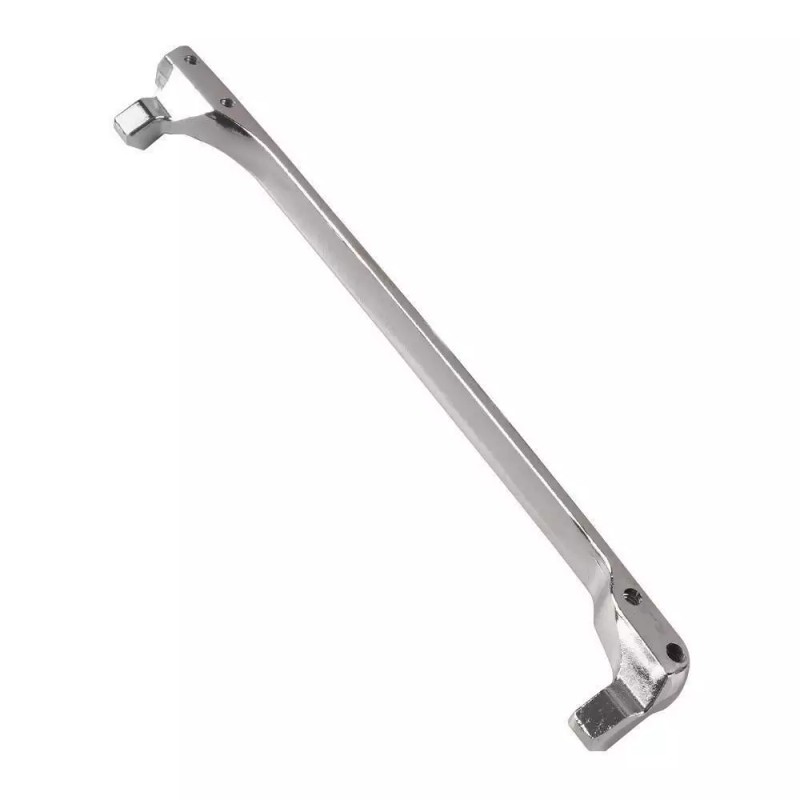 ZXMT Chrome Tour Pack Pak Trunk Lid Hinges Latch For