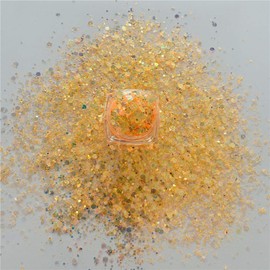 10g High Sparkle Iridescent Chunky Mixes Glitter Opal Sequins Nail Glitter Paillettes Eo-Friendly PET Sequin Nails Art Manicure Material NC06