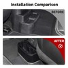 JWWY for JL Rear Cup Holder Console Mounted Drink Holders