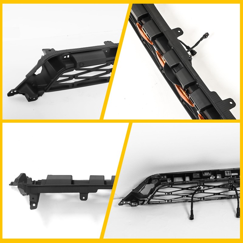 IGLDIPUO Front Grille Compatible with 2016 2017 2018 2019 4Runner