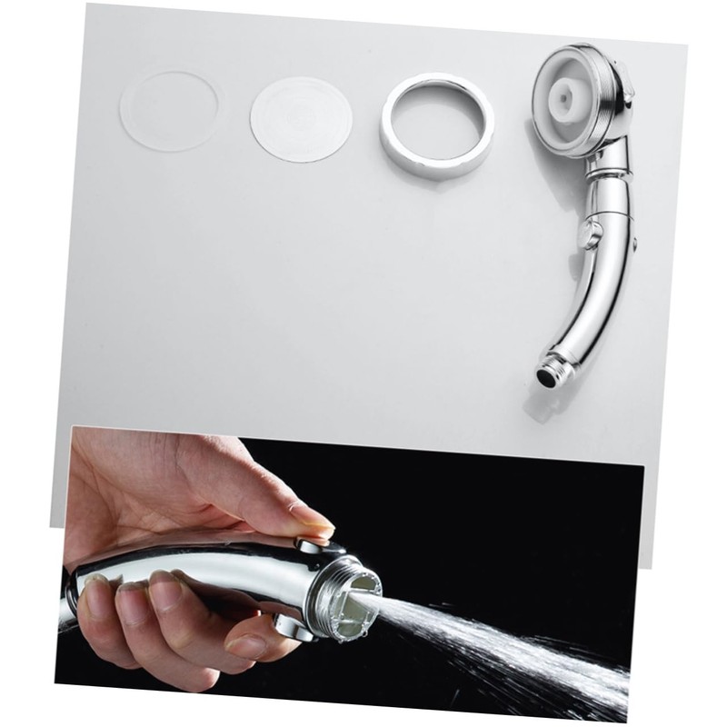 Operitacx Duschkopf Sprinkler Druckerhöhender Duschkopf Druckbrausedüse Verstellbarer Duschkopf Badezimmer Duschkopf