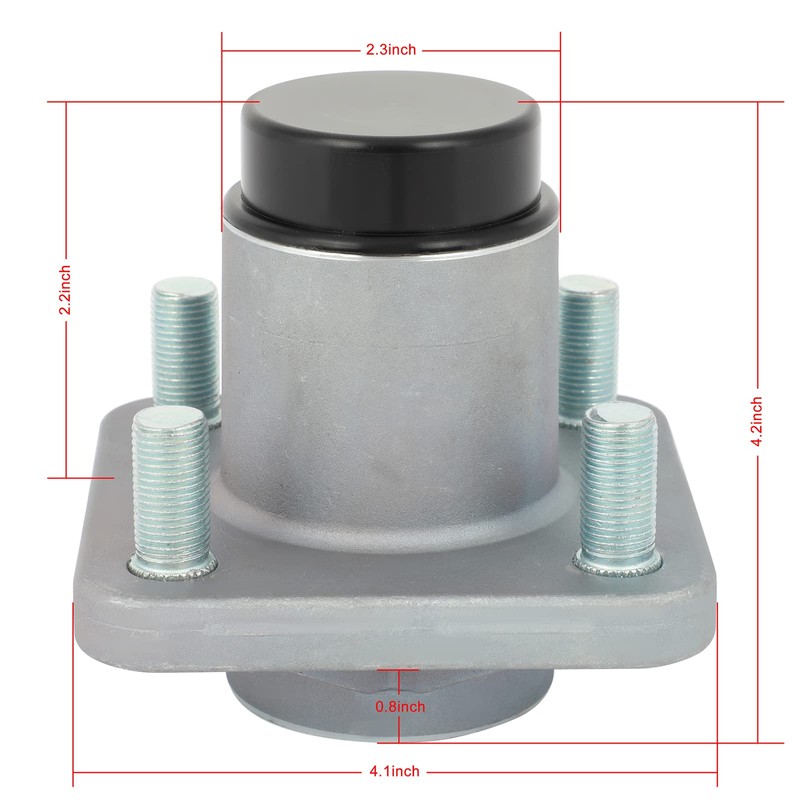 Abrillvt 70895-G01 1PC Front Axle Wheel Hub for 2001-2013 for