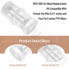 WC8-126Z Air-Bleed Replacement Kit Compatible With P-entair Sta-Rite Posi-Flo II