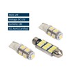 u-Box Wrangler Interior Light Bulbs Bright White Interior LED Dome