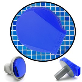 edaltec Pool Inlet Nozzle Pool Nozzle for Intex Bestway Airstone Pool Outlet Blue