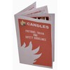 12 Pack Unscented Jumbo Candles 9" x 1½" Including The