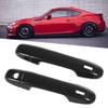 Qiilu Exterior Door Handle Cover, 4PCS Outer Outside Exterior Door