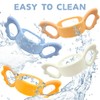 4Pack Bottle Handles Compatible with Boon Nursh Reusable Silicone Pouch