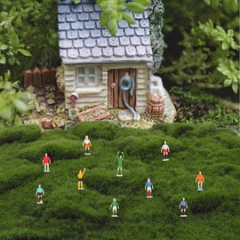 COHEALI Mini Soccer Figure: 26 pcs Mini Football Miniature Sports Player Figurines World Mini Figurines Player Figure Soccer 2.2X1cmx2pcs