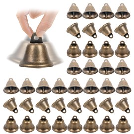 40 x bells for crafts, small bell, decorative bells Christmas, small bells for crafts, large bells, Christmas, bells gold, bells decoration, small bells