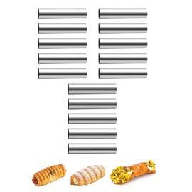 Gmmh cream horn mould made of stainless steel, cream rolls baking mould Trubotschki cornet mould for baking.