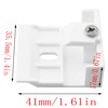 FMHXG 2pcs Mount Bracket Holder for Pleated and Cellular Shades