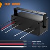 Nilight 4 Gang Rocker Switch Box 12V SPST ON Off