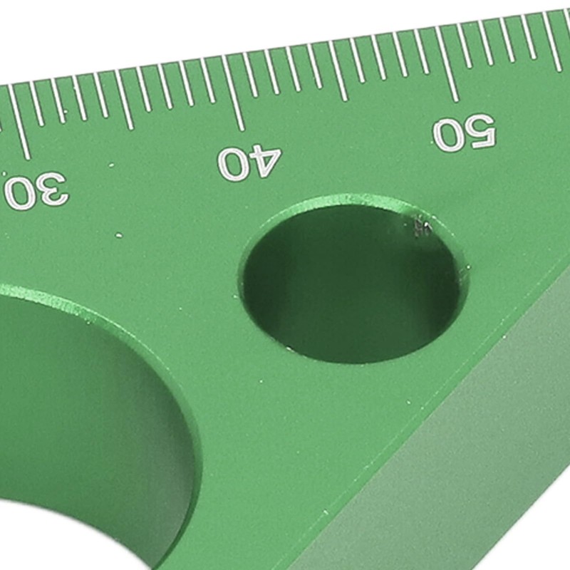 Right Angle Ruler 45 Degree Angle Carpenter Use 3in Imperial
