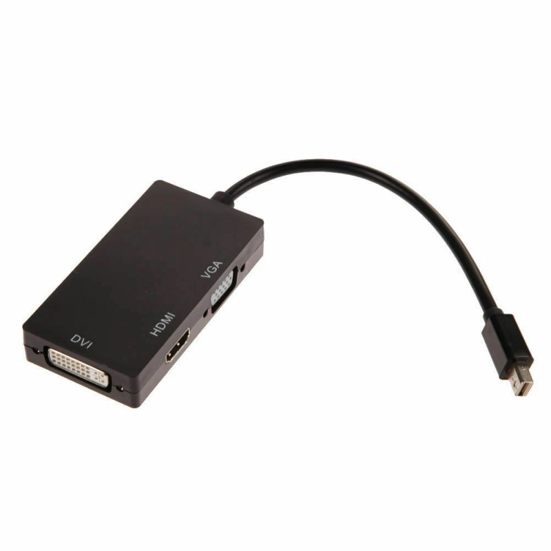 Unbranded/Generic Thunderbolt/Mi - MINI DP to HDMI Black