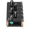 Mini Stereo 4 Channel Line Mixer Low Noise Professional 4