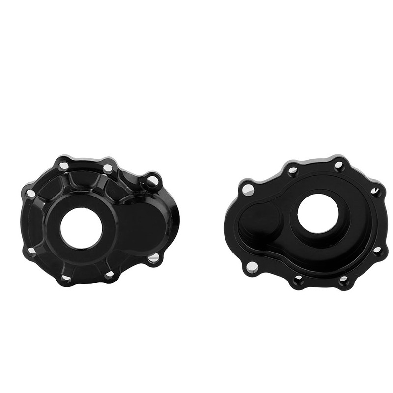 1Pair Aluminium Alloy Front/Rear Wheel Hub Case Cover for Traxxas
