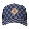 Djinns - Denim Check Trucker Cap Mesh Cap Hat Cap