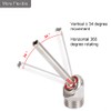 PGFUN 2 Pcs 1/8" PT x 10/30/50mm Coolant Pipe Adjustable