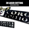 Car Emblem: Dog Car Badge Laser Cutting Emblem Cool Decals