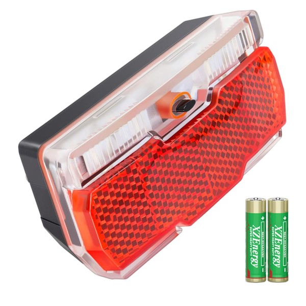Bike Rack Tail Light with 2 Modes Steady and Flashing,