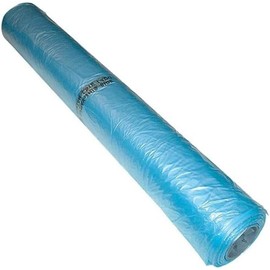 9.5 Micron Blue Premium Plastic Masking Sheeting for Auto Body Paint 16 ft x 350 ft - 1 Each