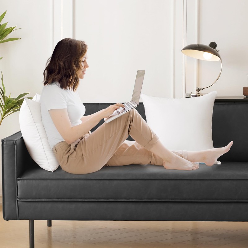 Oubonun 28 x 28 Euro Pillow Inserts with 100% Cotton