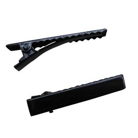 Chenkou Craft 45mm Black Metal Alligator Hair Clip Pin 50pcs