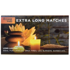 Bryant & May Bryant X-Long Match-12 Boxes, Wood, 12 Count (Pack of 1)