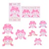 Sanrio 468347 My Melody Sticker Set (Princess Ribbon)